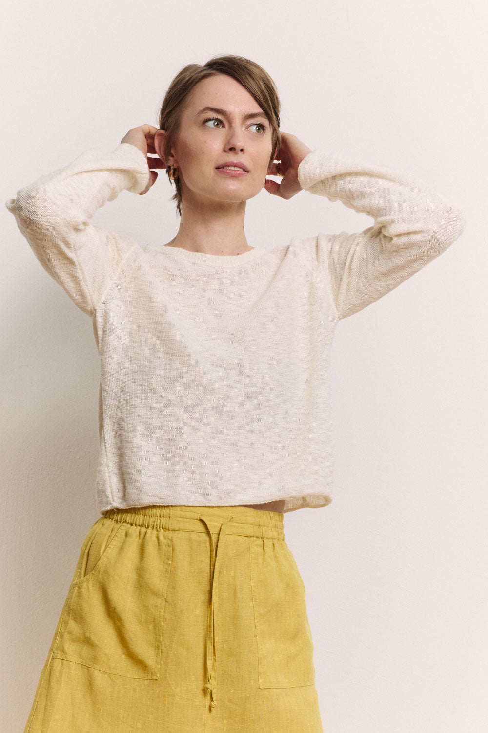 Sweater  Idaa aus Bio-Baumwolle