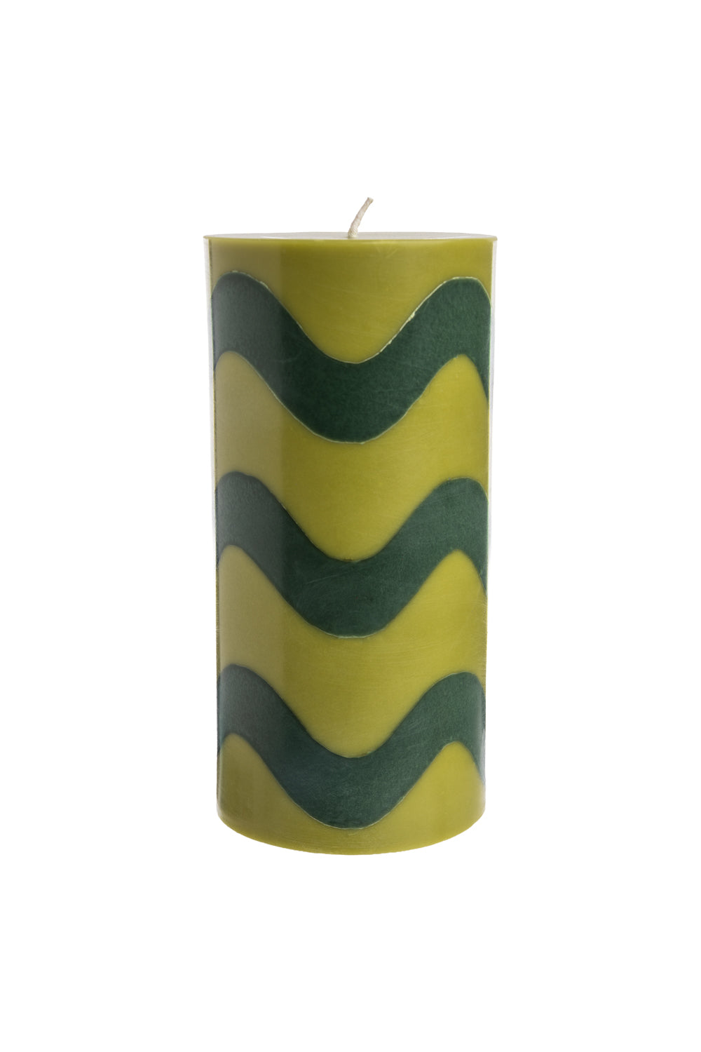 Pillar Candle GLUMI WAVE
