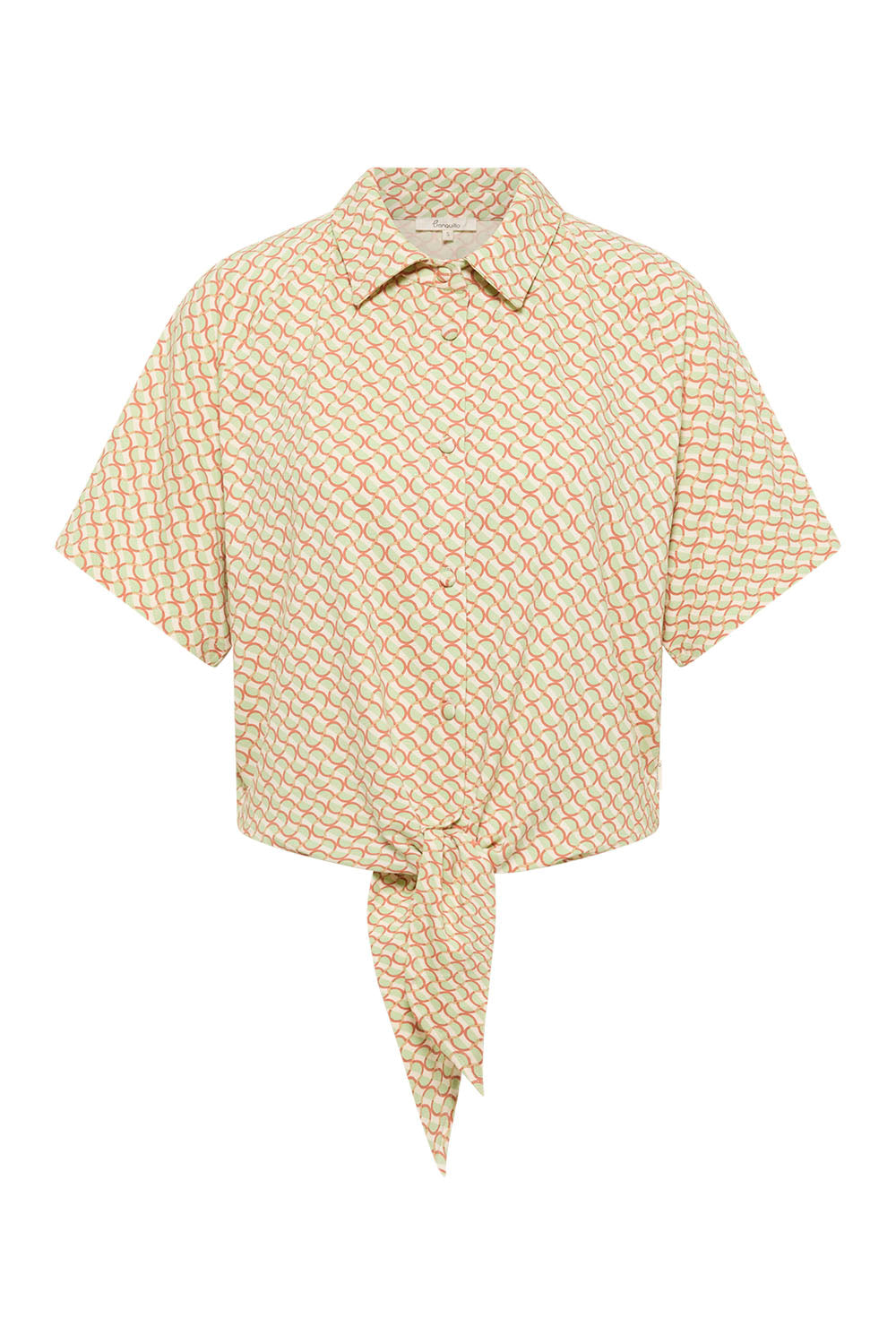 Image Malii – Shirt Knoten-Detail EcoVero_4