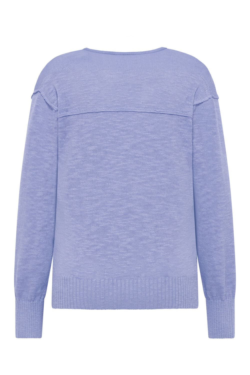 Image Rhevaa – Pullover Slub-Strick V-Neck_5