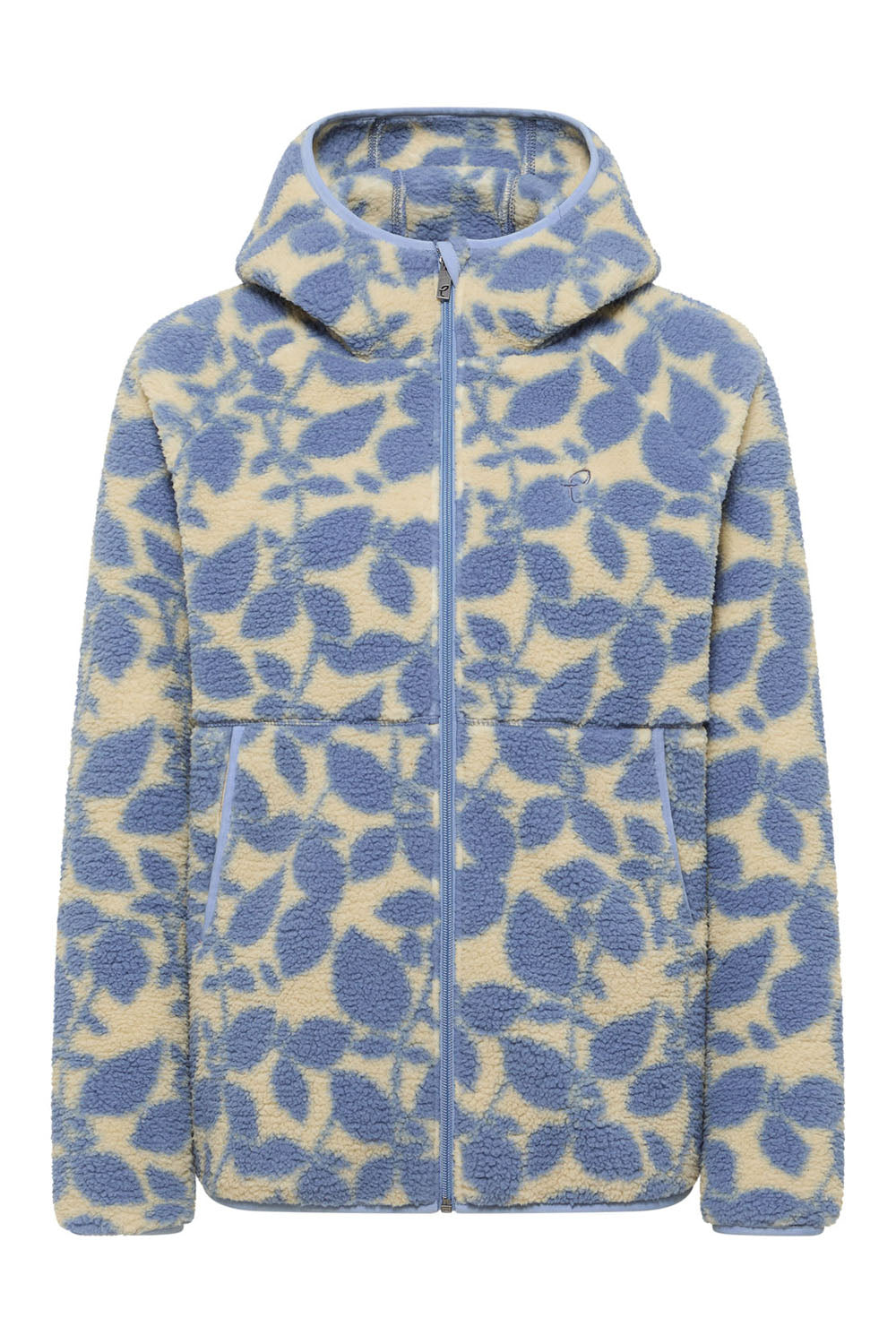 Teddy-Fleecejacke Alinaa mit recyceltem Polyester