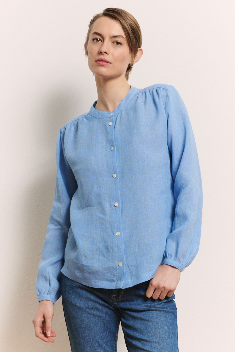 Bluse Jolaa aus Leinen