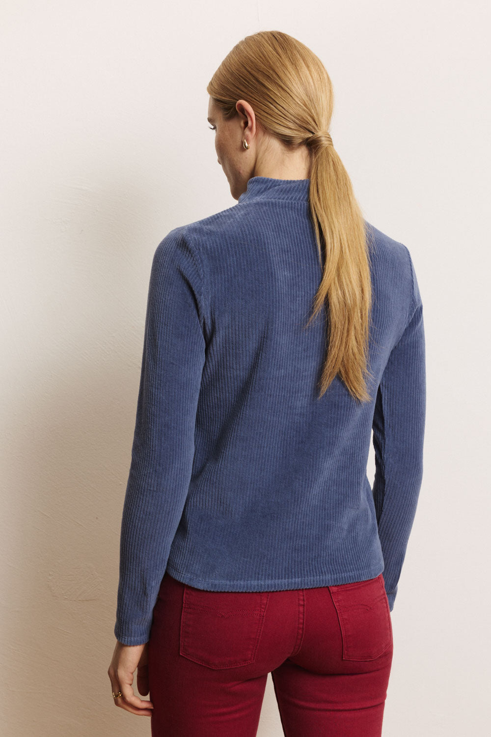 Sweatshirt Selinaa aus Nickicord (GOTS)