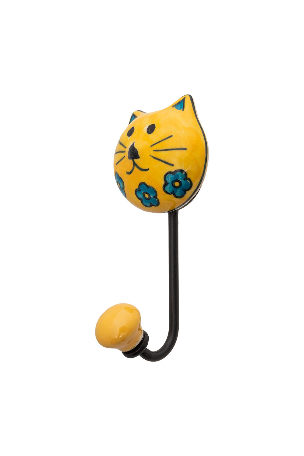 Wandhaken YELLOW MEOW
