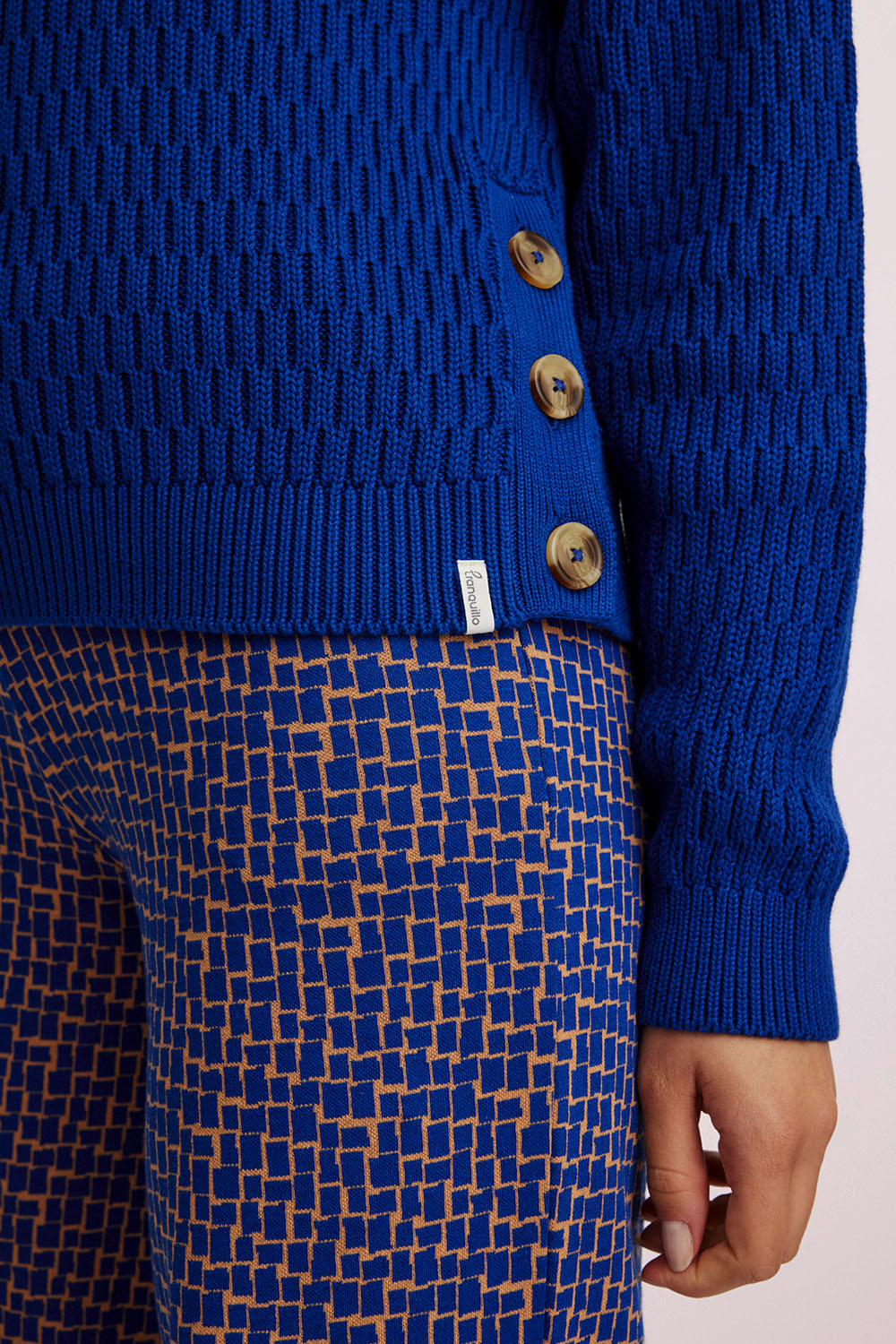 Jaquard-Pullover