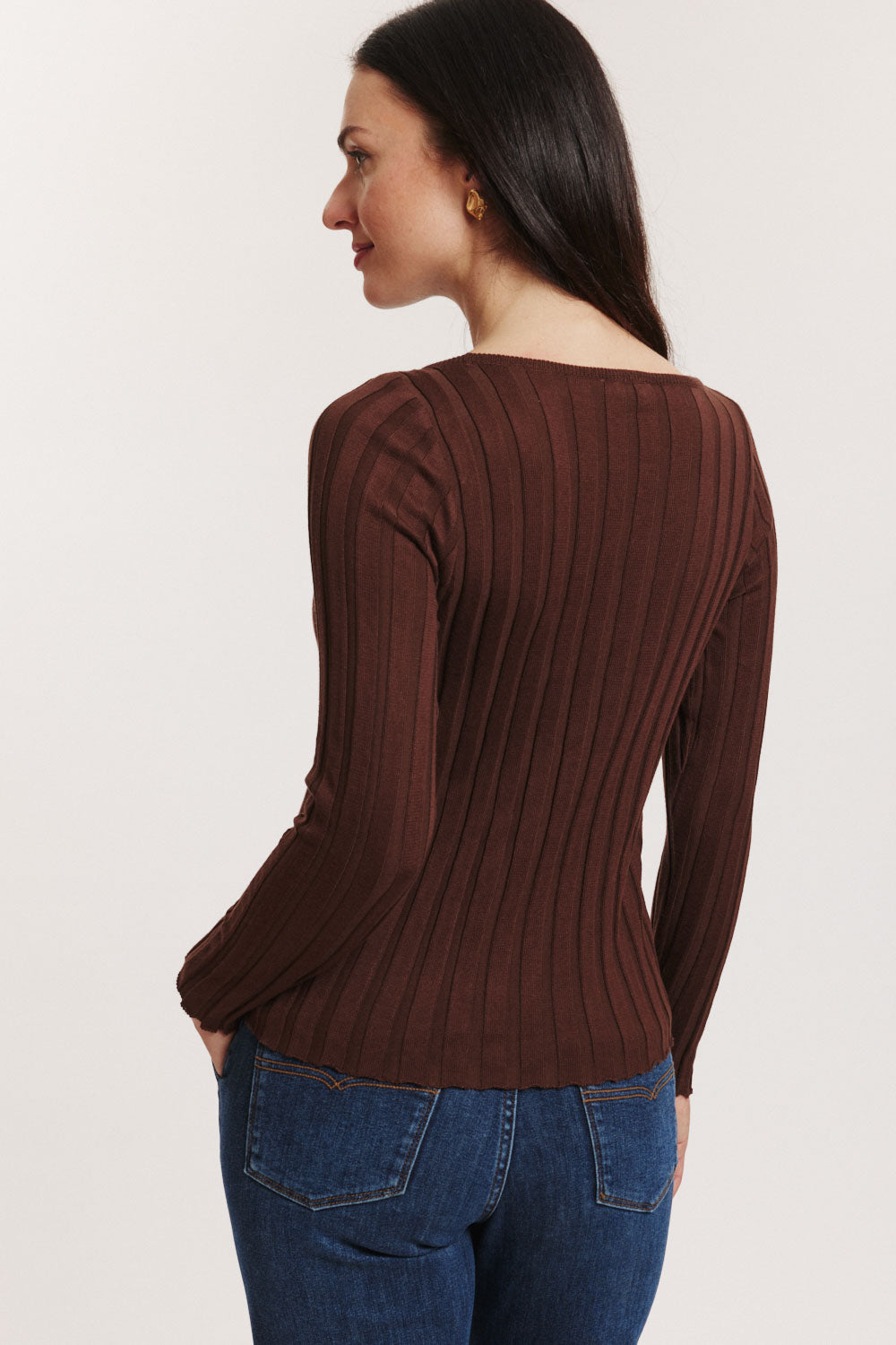 Strick-Pullover Katjaa aus Viskose