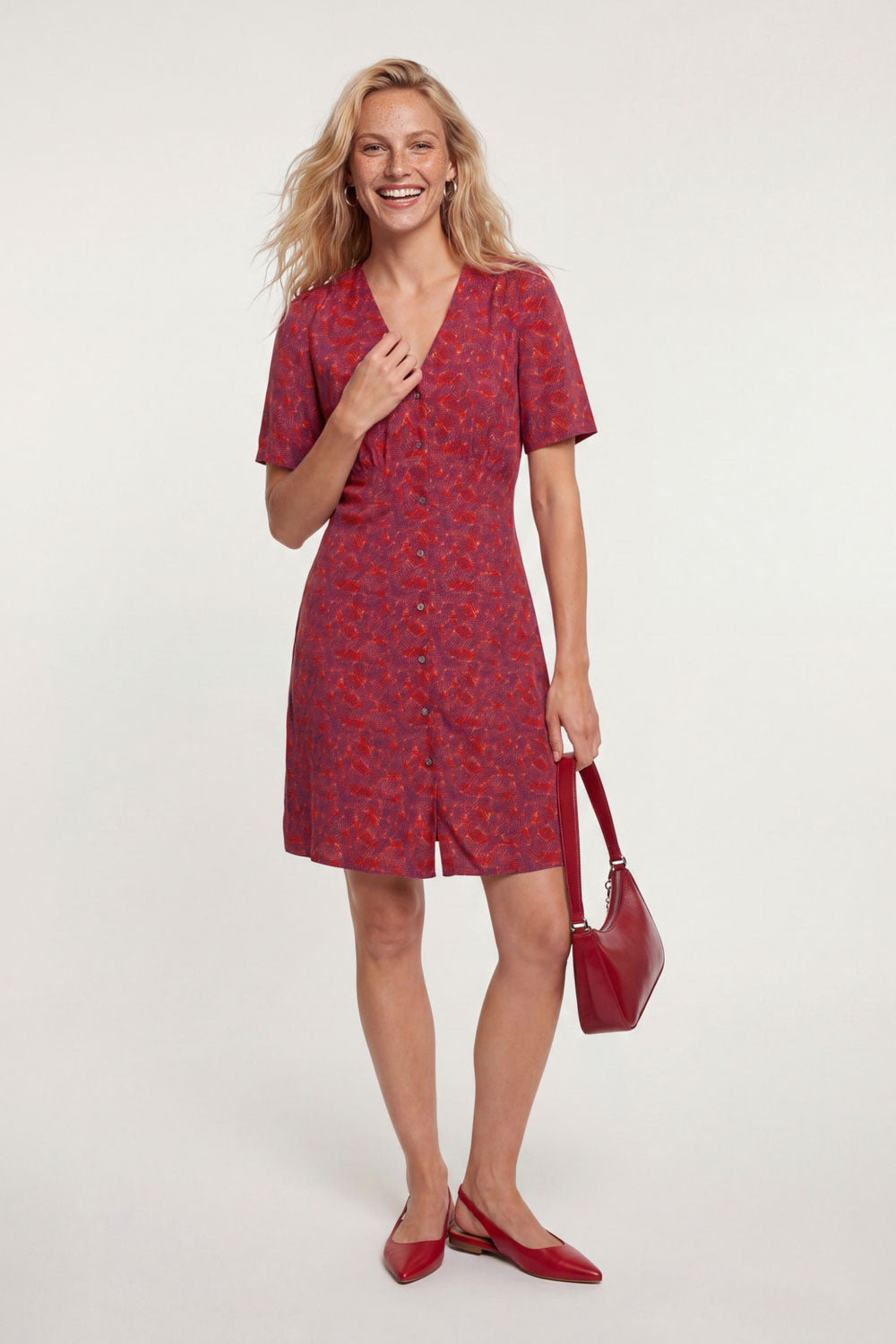 Image Ainn – Kleid EcoVero-Viskose Print_1