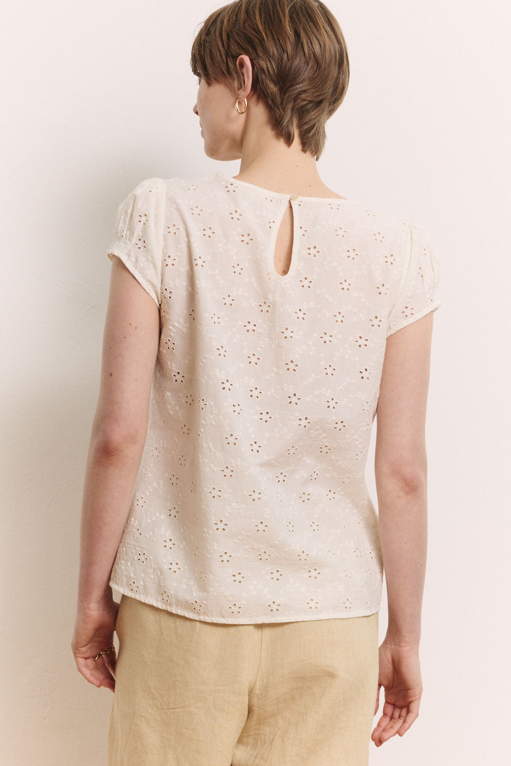 Bluse Elinaa aus Baumwolle