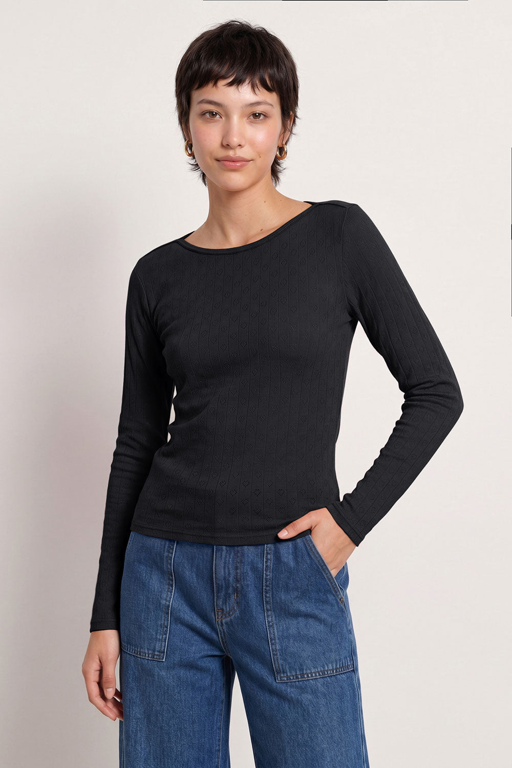 Image Coraa – Longsleeve Ajour-Jersey-Rib_1