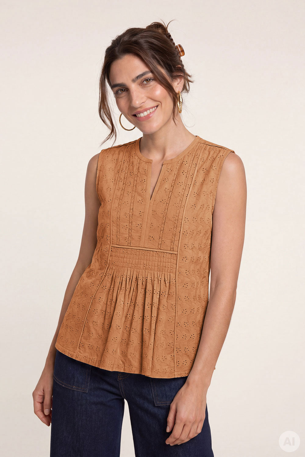 Image Nilee – Bluse Broderie Anglaise_1