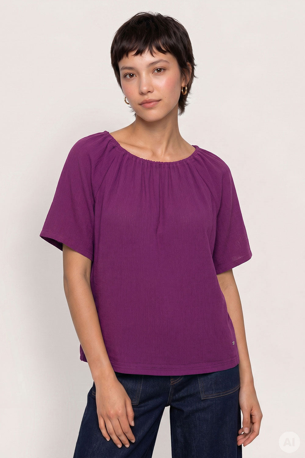 Image Ruthh – Bluse Carmenausschnitt_1