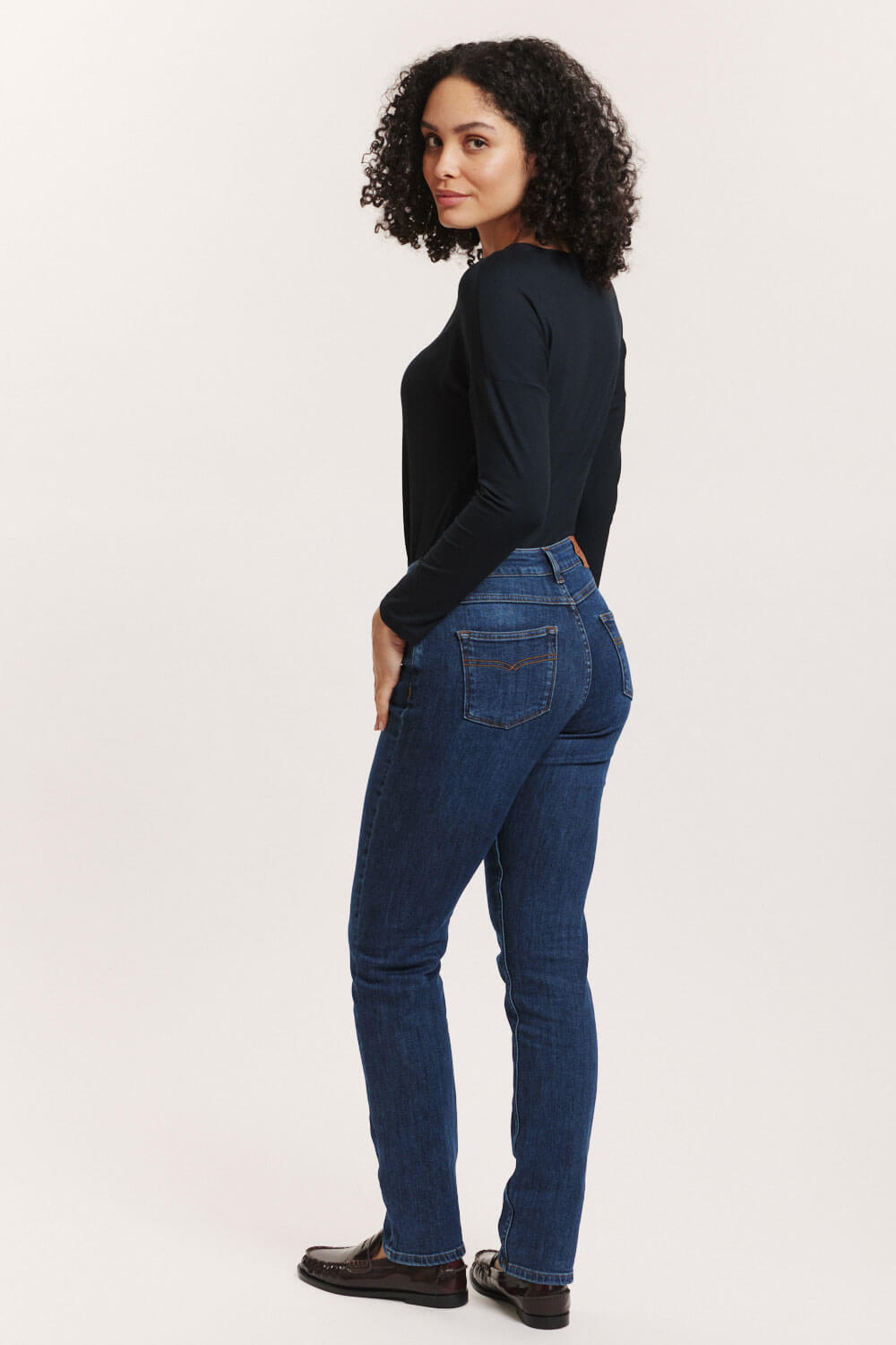 Jeanshose Doriis aus Biobaumwolle