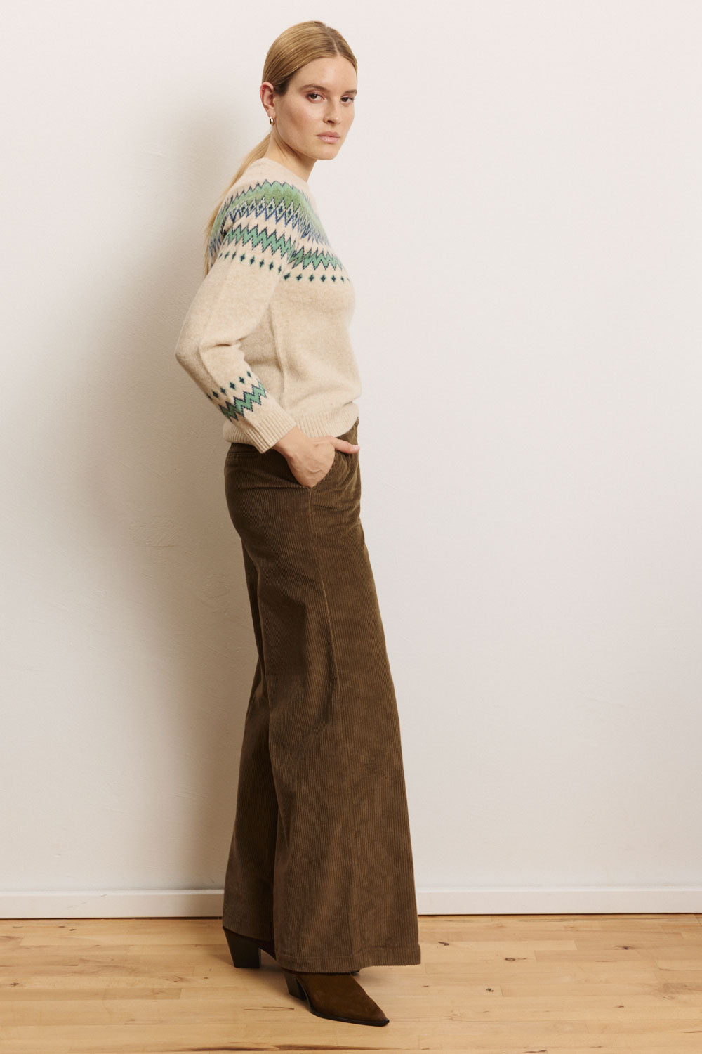 Cordhose Paolaa aus Biobaumwolle