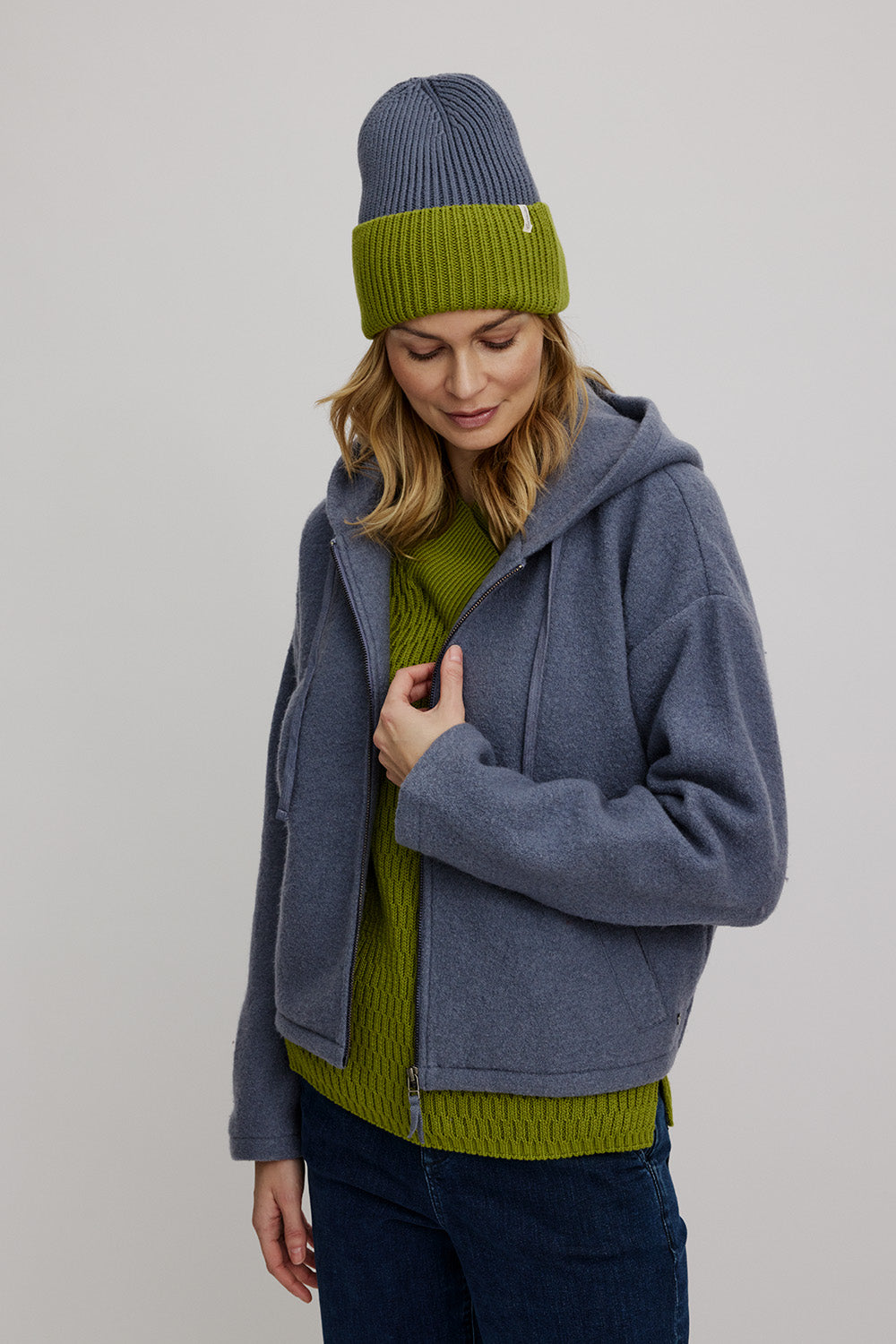 Gemütliche Strickmütze