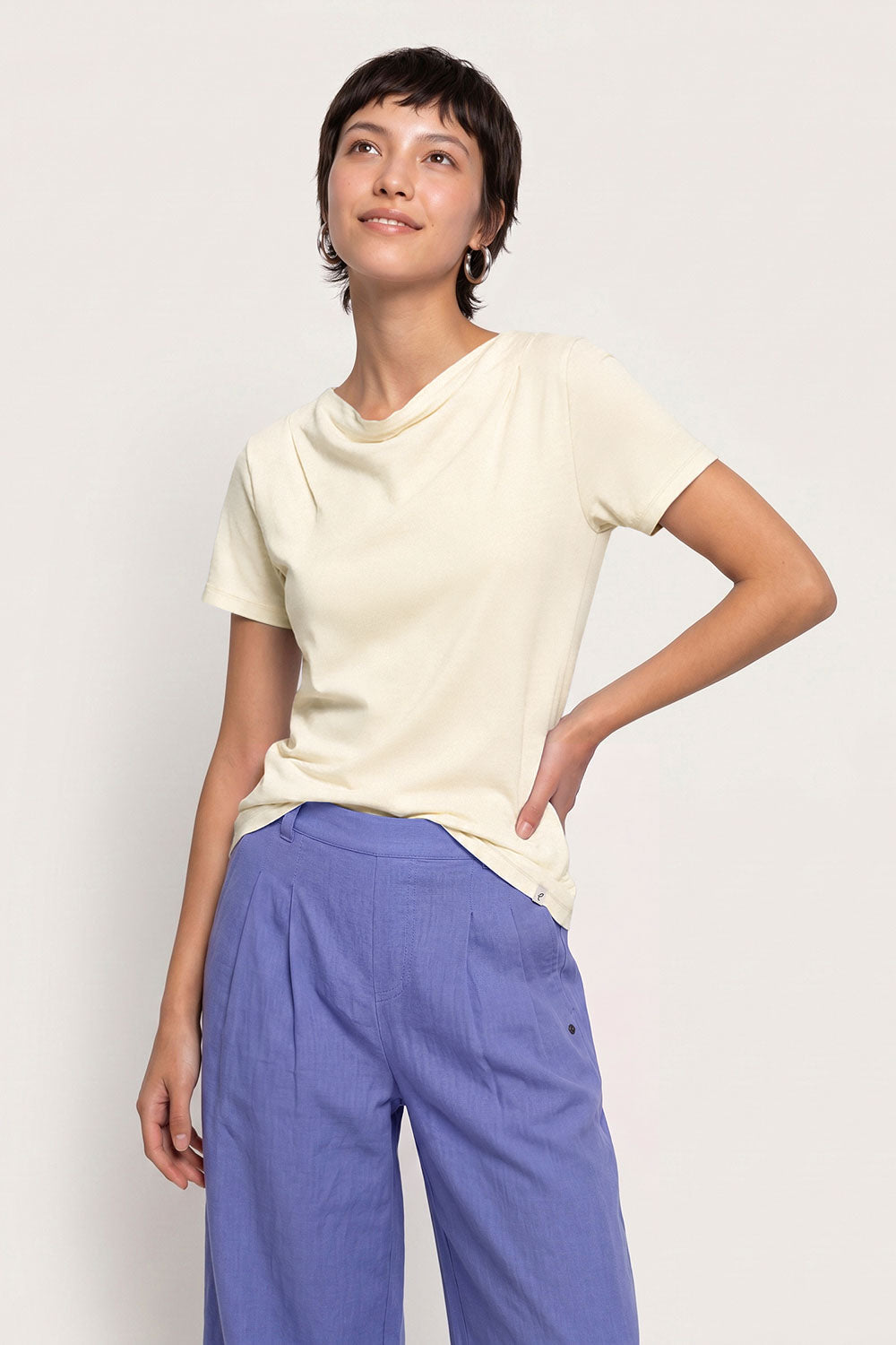 Image Ginaa – Slub-Jersey-Shirt Relaxed Fit_1