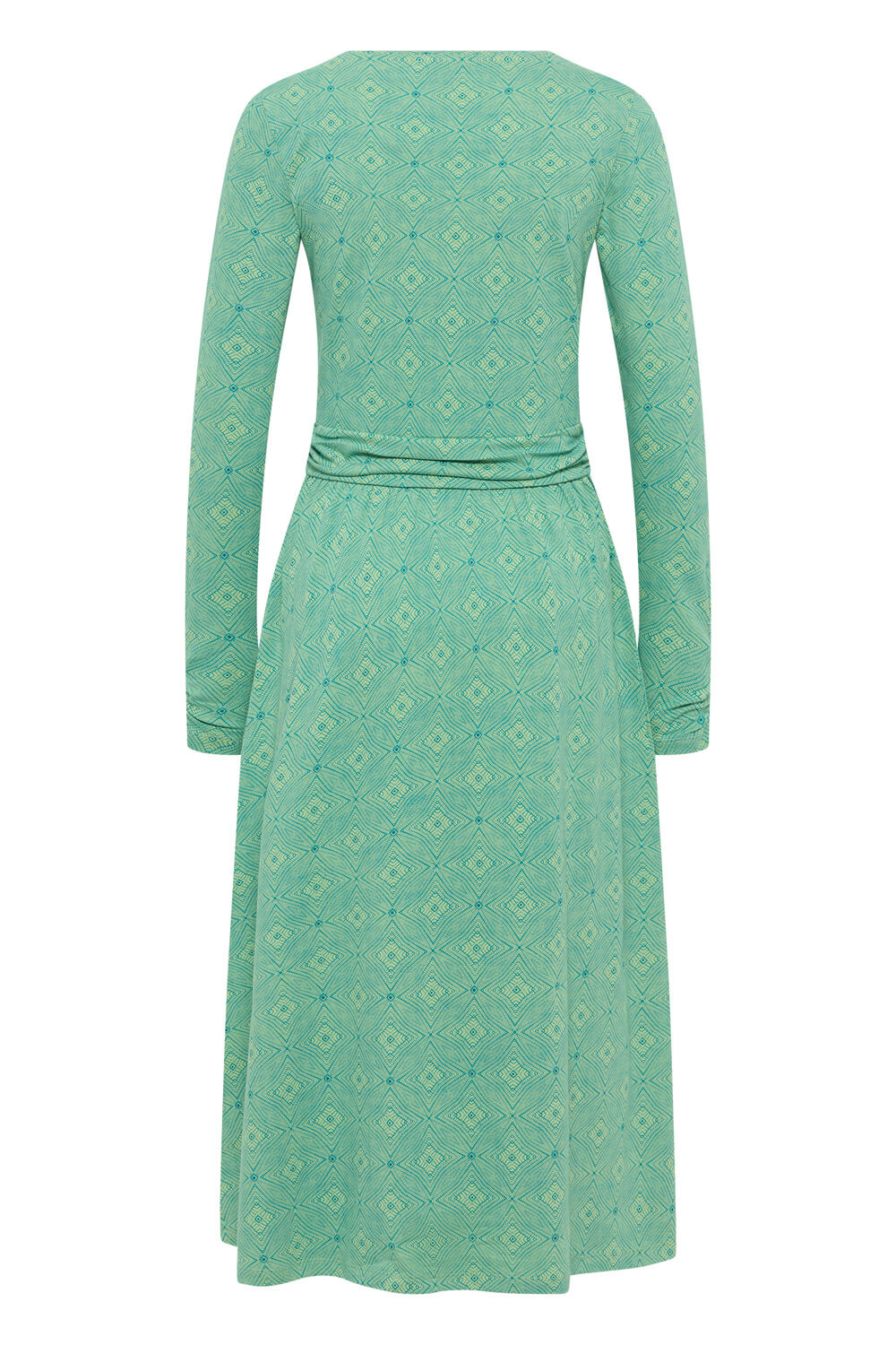Tailliertes Jersey-Kleid