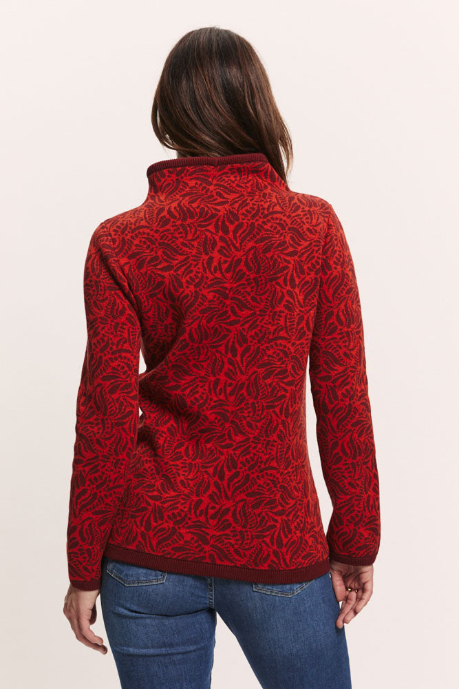Jaquard-Pullover