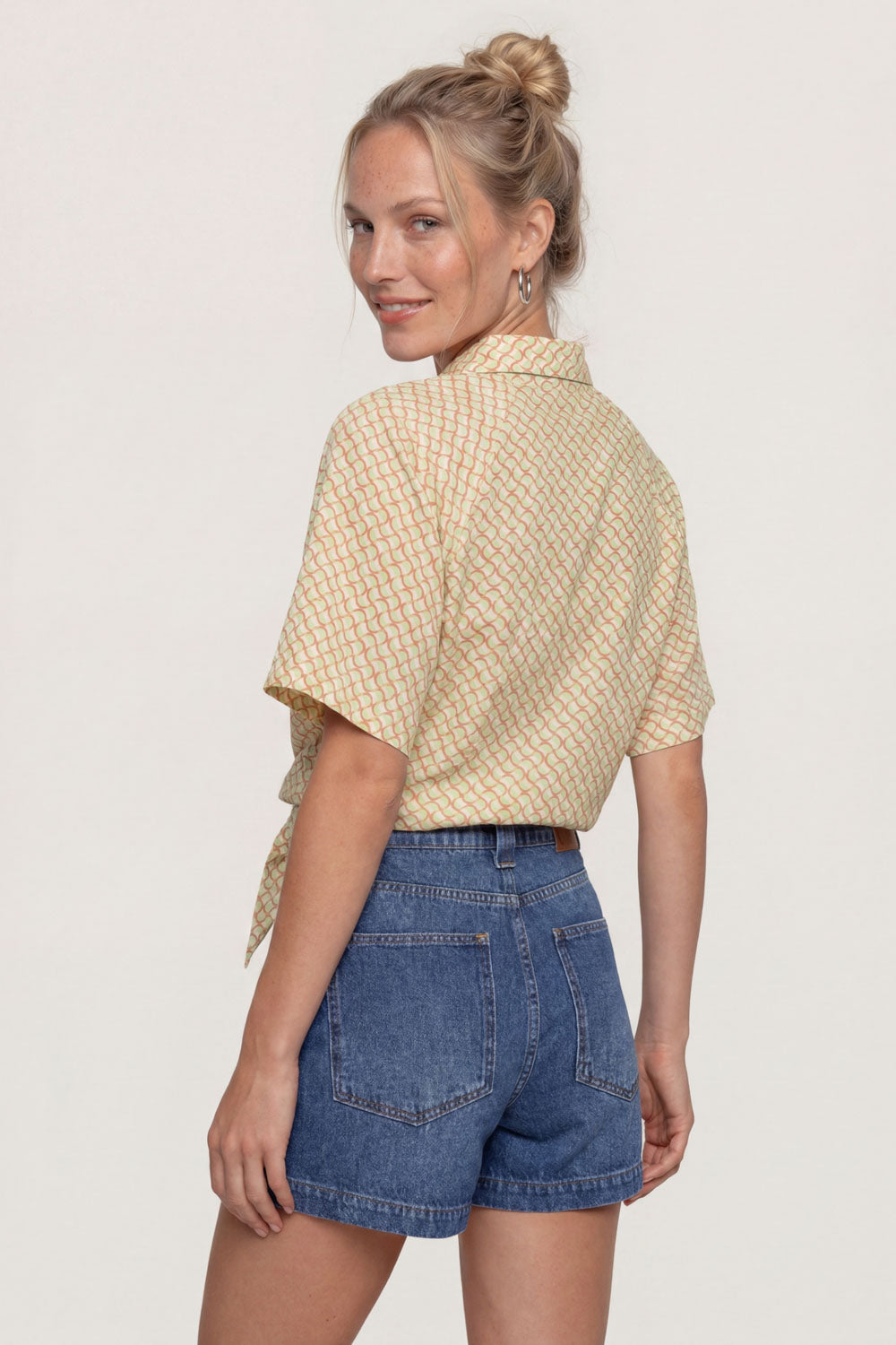 Image Malii – Shirt Knoten-Detail EcoVero_2