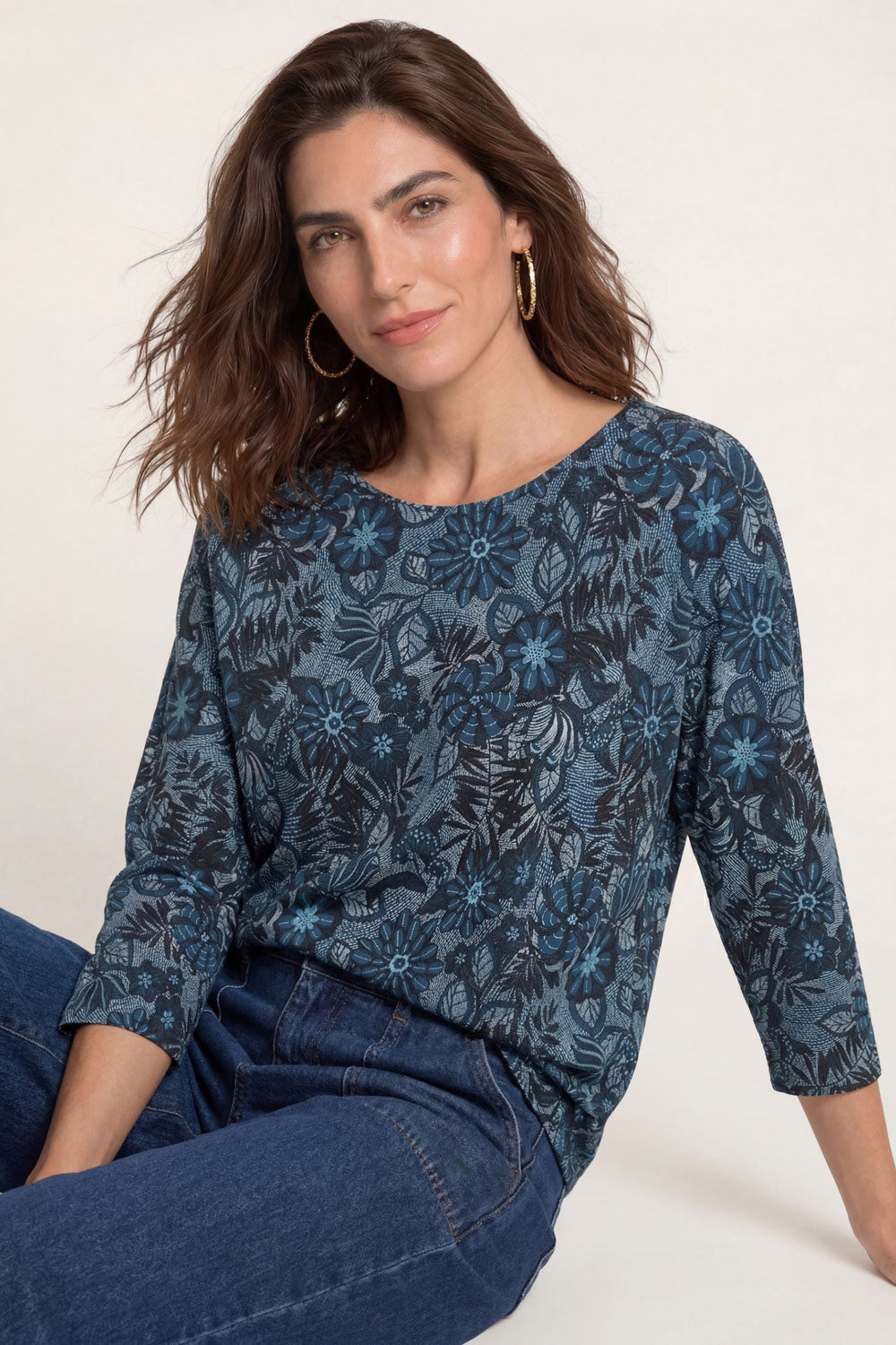 Image Alunaa – Shirt EcoVero-Jersey 3/4-Arm_1