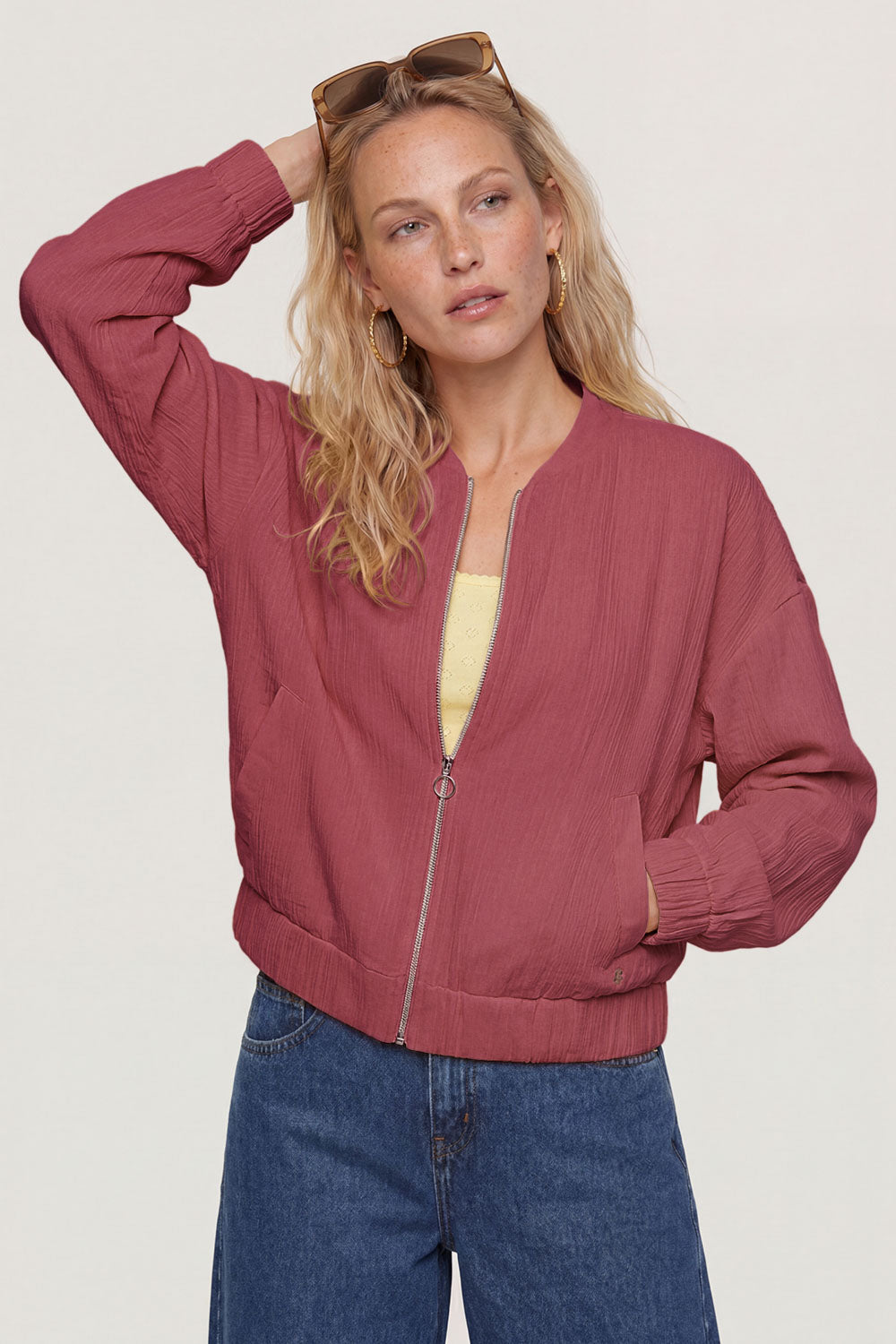 Image Rumii – Blouson-Jacke Slub-Musselin_1