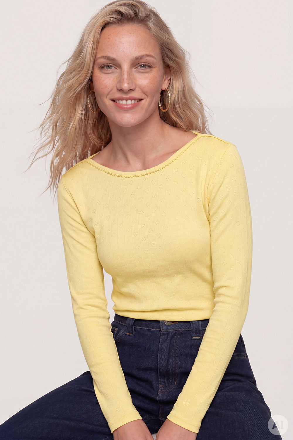 Image Coraa – Longsleeve Ajour-Jersey-Rib_1