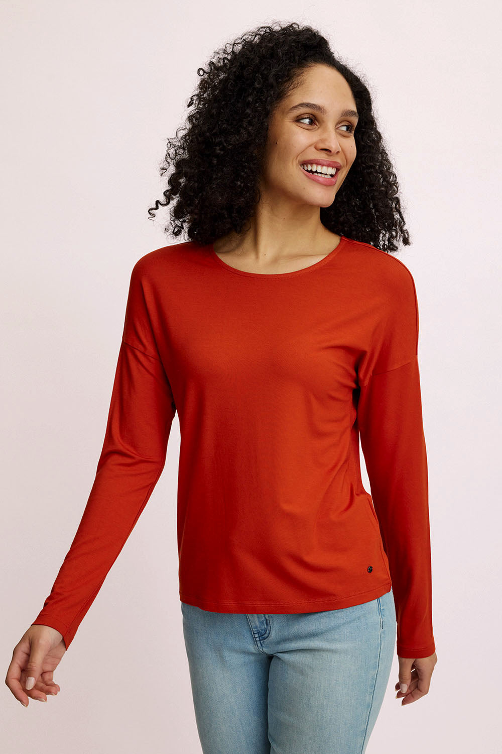Lockeres EcoVero™-Shirt