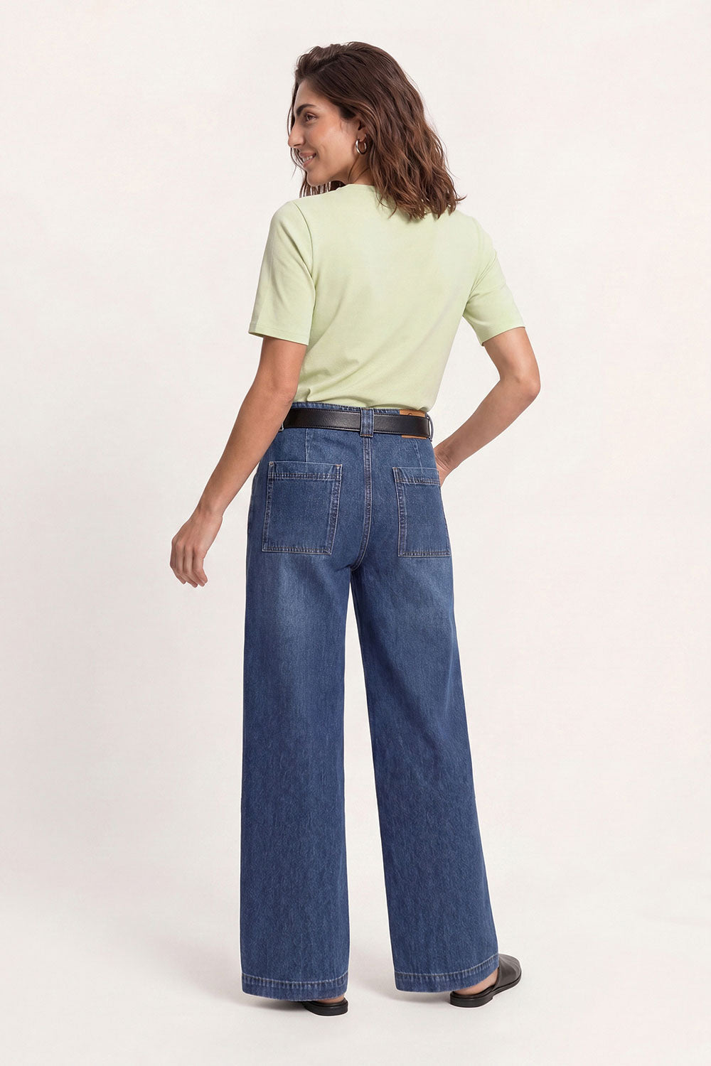 Image Devii – Weite Denim-Hose_2