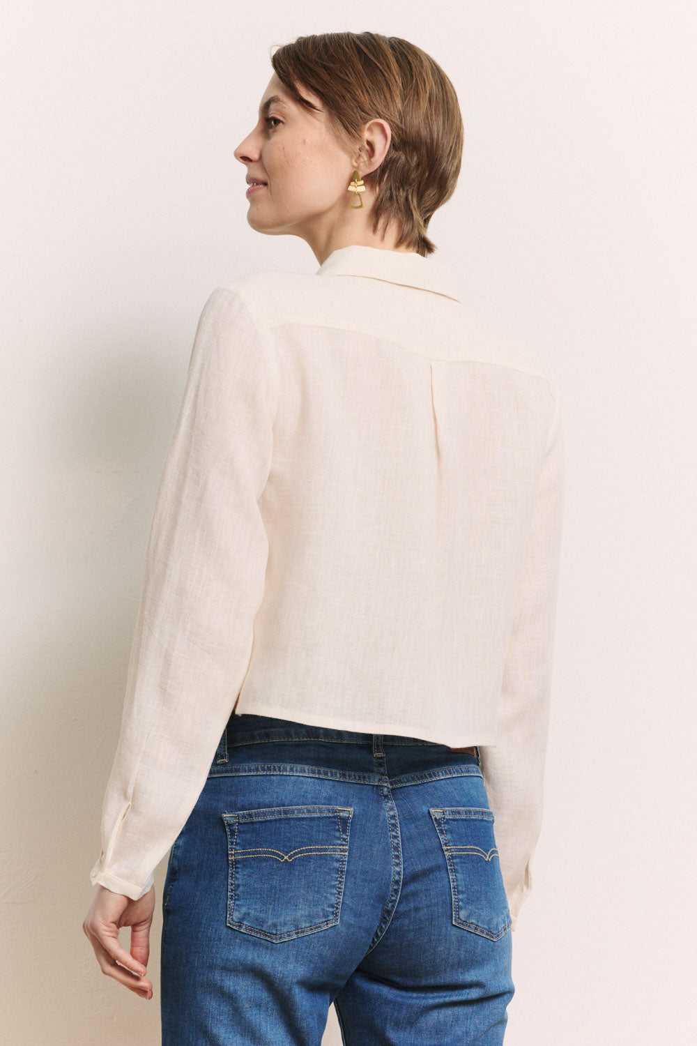 Bluse Jaacky aus Leinen