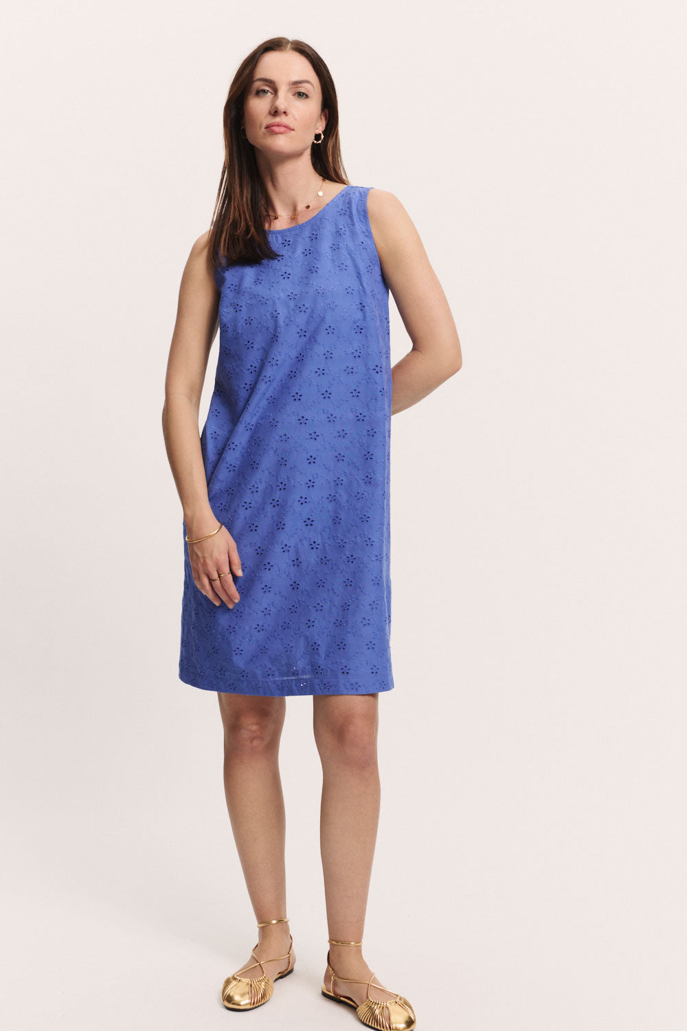 Kleid Lenii aus Baumwolle