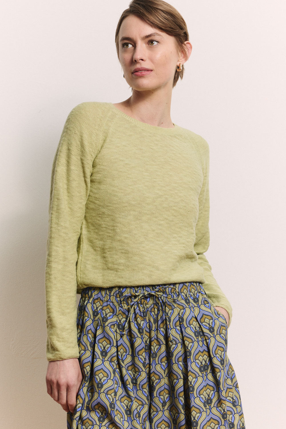 Sweater  Idaa aus Bio-Baumwolle