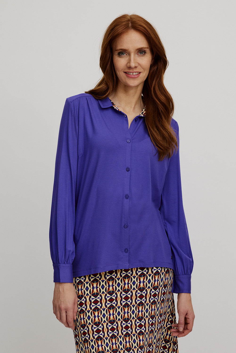 Bluse aus EcoVero™ Viskose