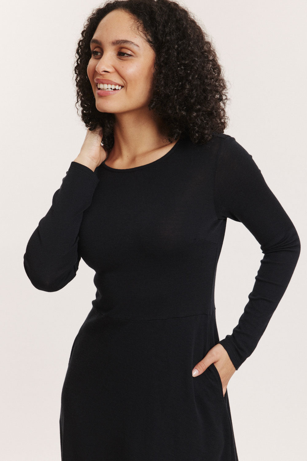 Jersey-Kleid Corinnee aus Viskose