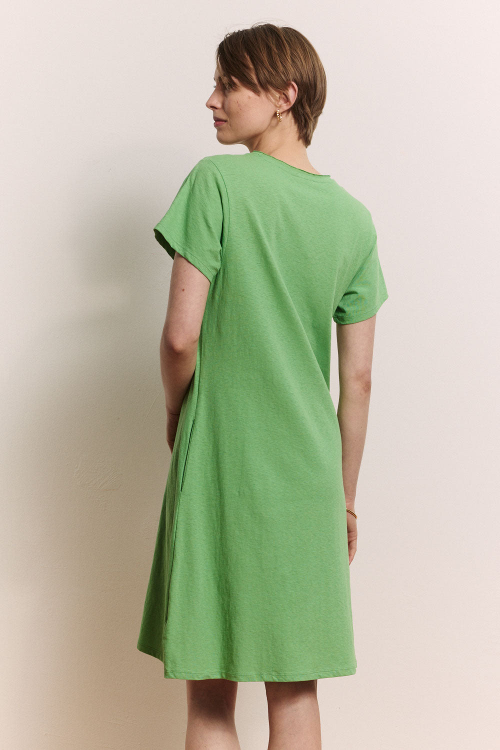 Jerseykleid Inoaa aus Leinen
