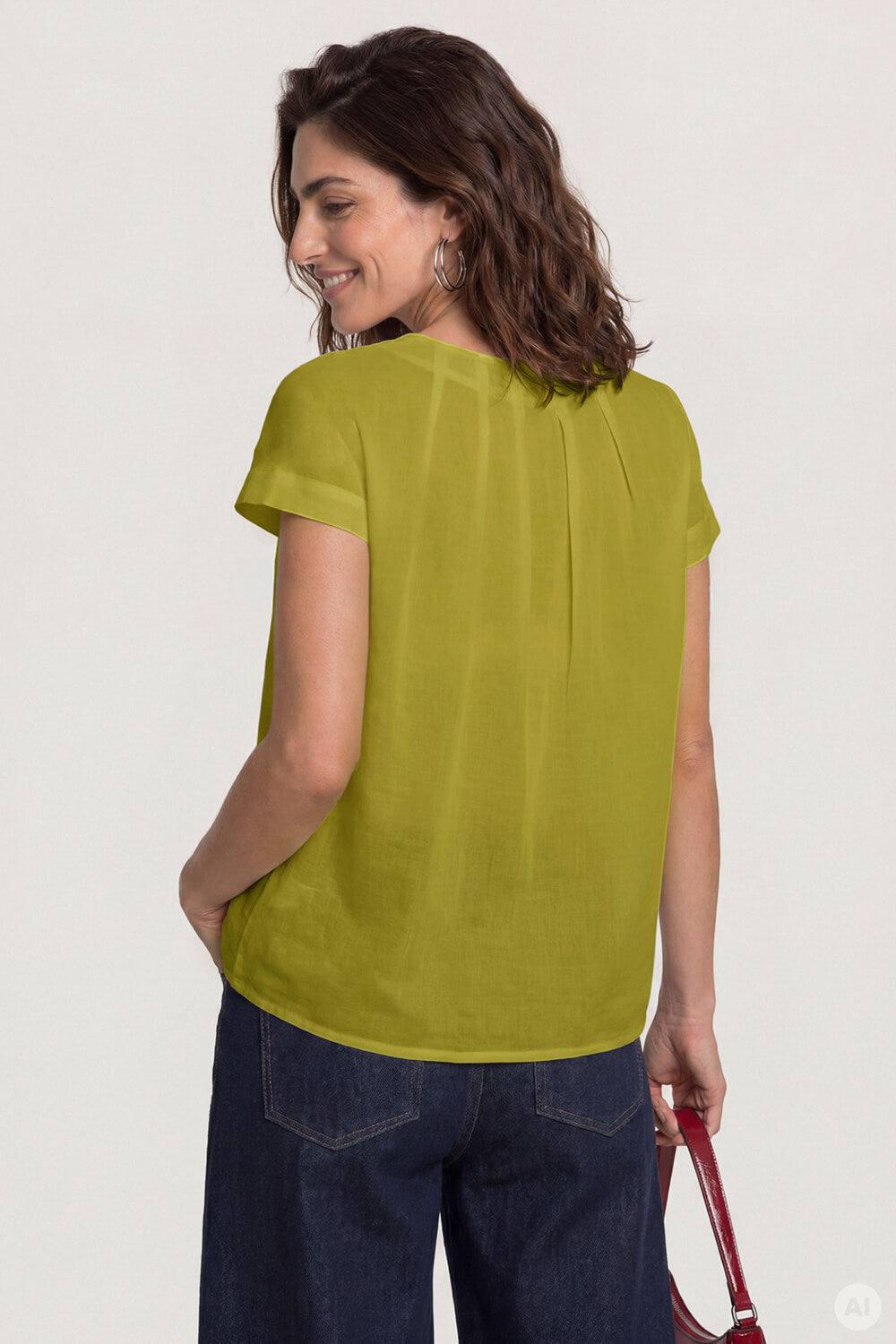 Hasinaa – Voile-Bluse romantisch