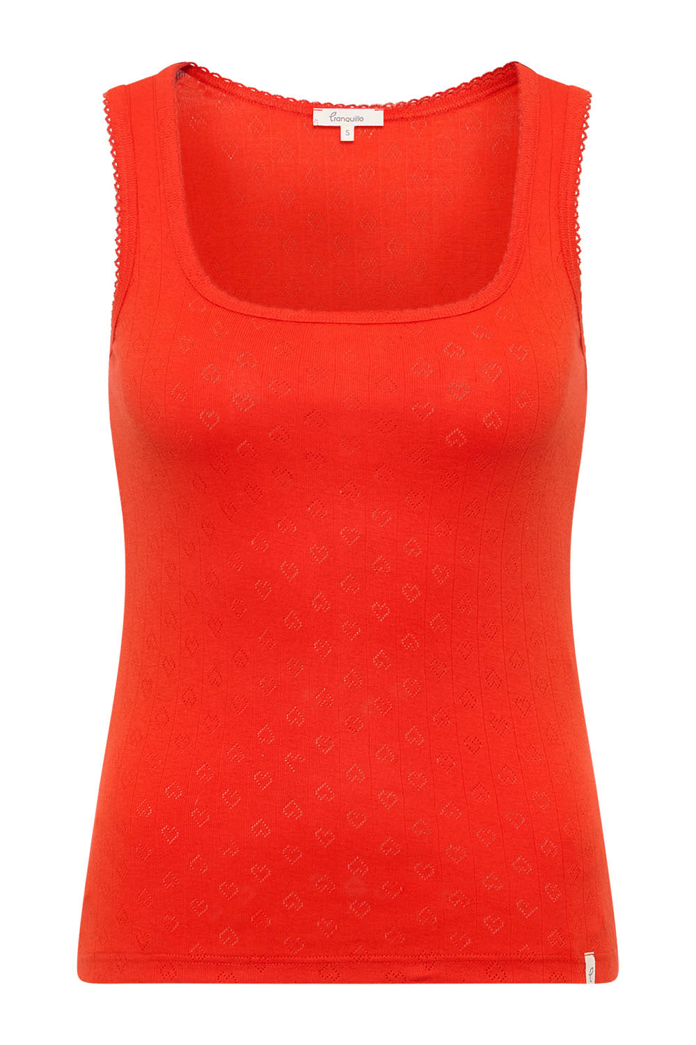 Image Rosaa – Top aus Ajour-Jersey-Rib_4