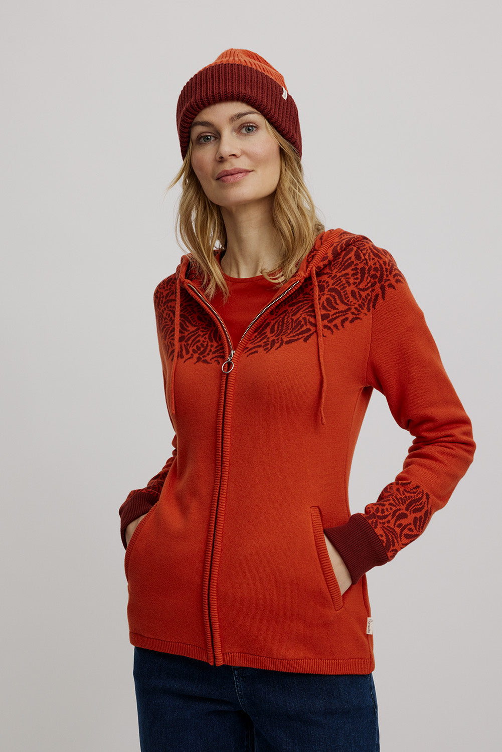 Gemütliche Strickmütze