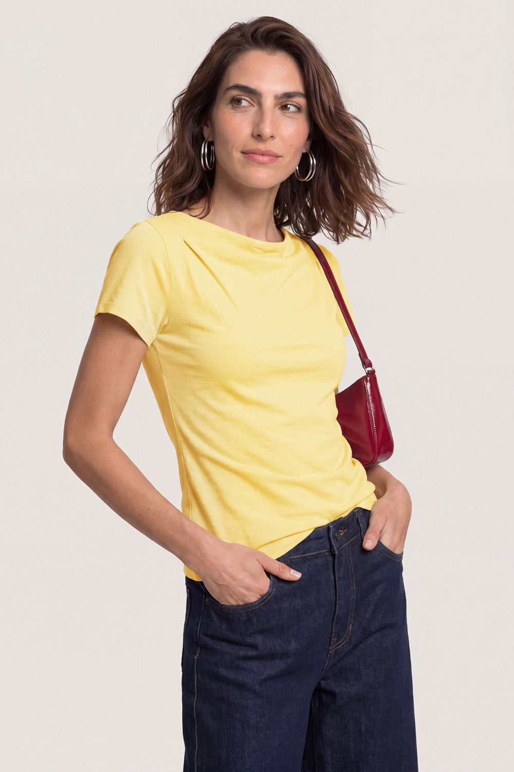 Image Ginaa – Slub-Jersey-Shirt Relaxed Fit_1