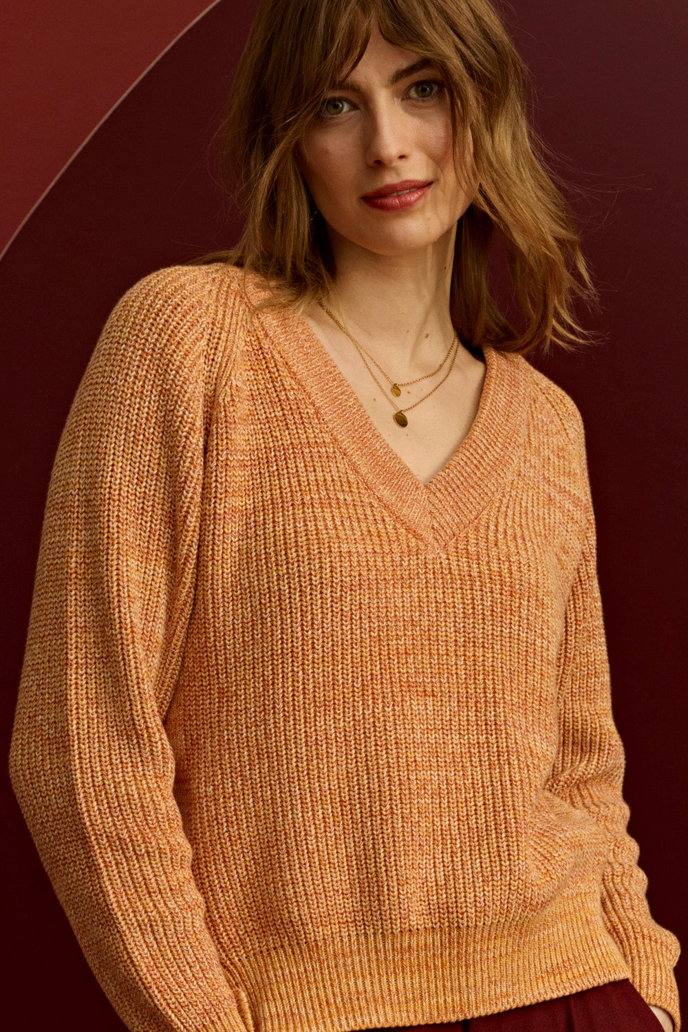 Gemütlicher Strickpullover