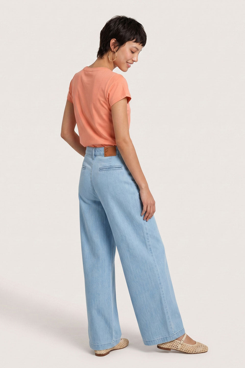 Image Lornikaa – Weite Hose Tencel-Denim_2