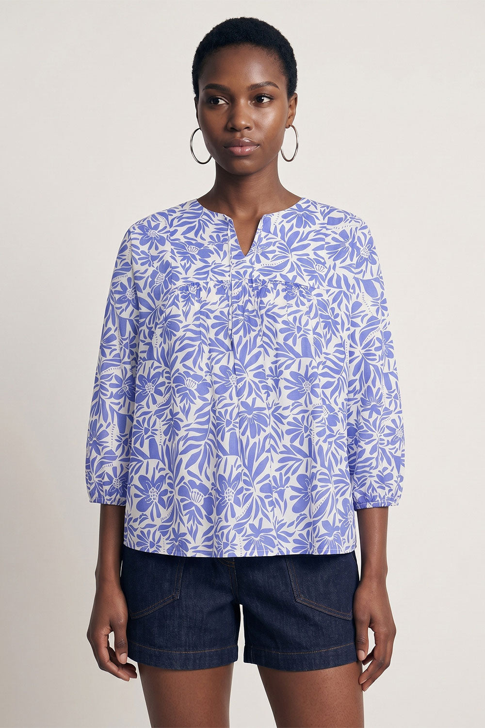 Image Ayoo – Voile-Bluse aus Bio-Baumwolle_1