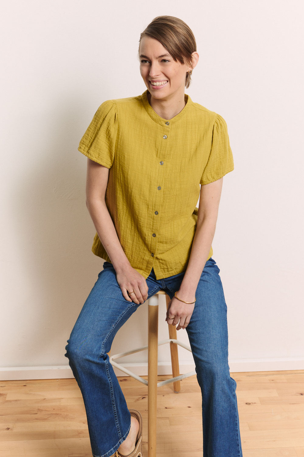 Bluse Elenaa aus Bio-Baumwolle