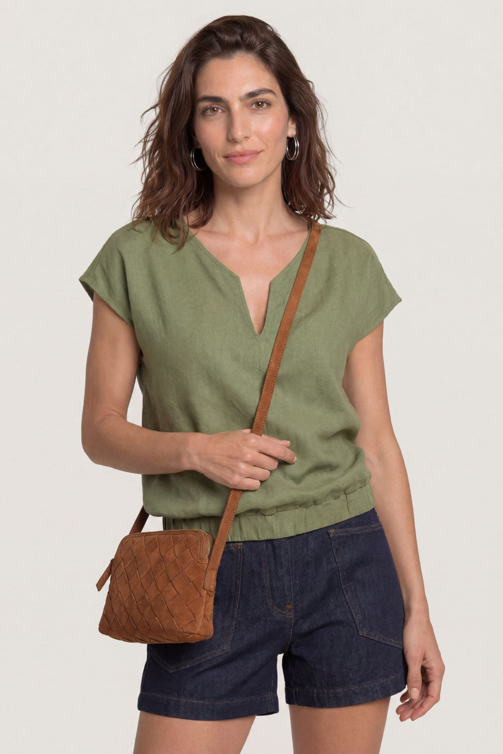 Image Miniraa – Leinenjacke Blousonlook_1