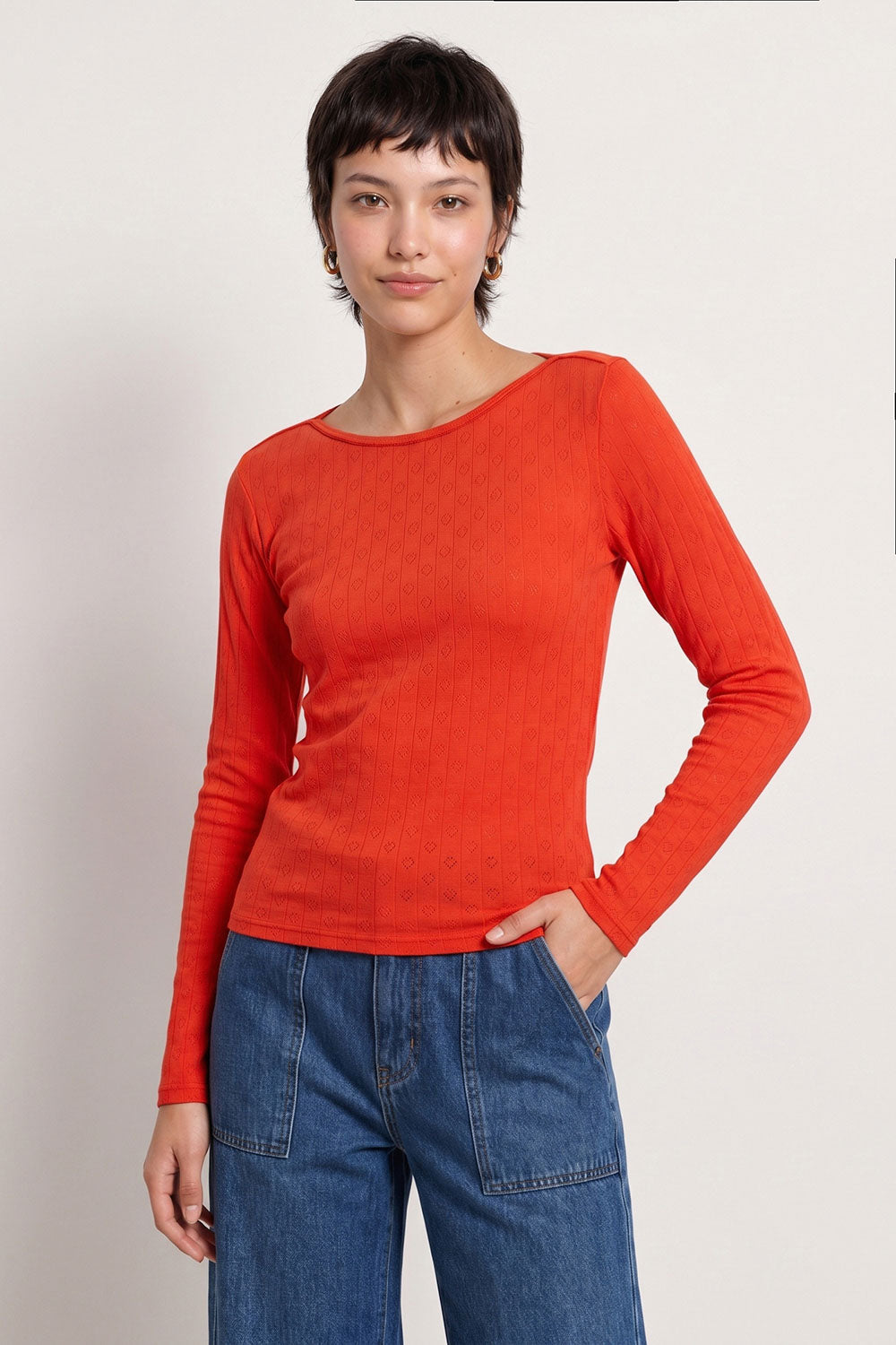 Image Coraa – Longsleeve Ajour-Jersey-Rib_1
