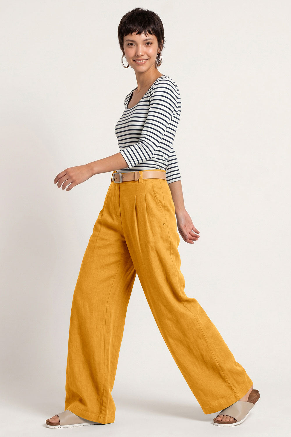 Image Roxyy – Wide-Leg-Leinenhose_1