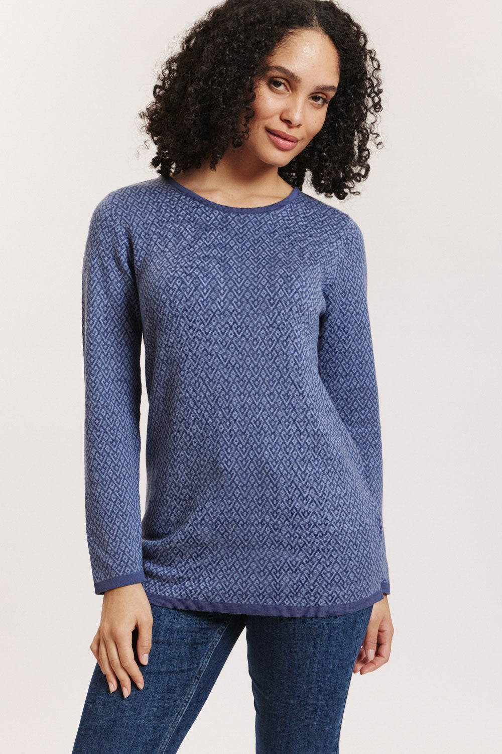 Lolaa Jacquard-Pullover – Organic Cotton