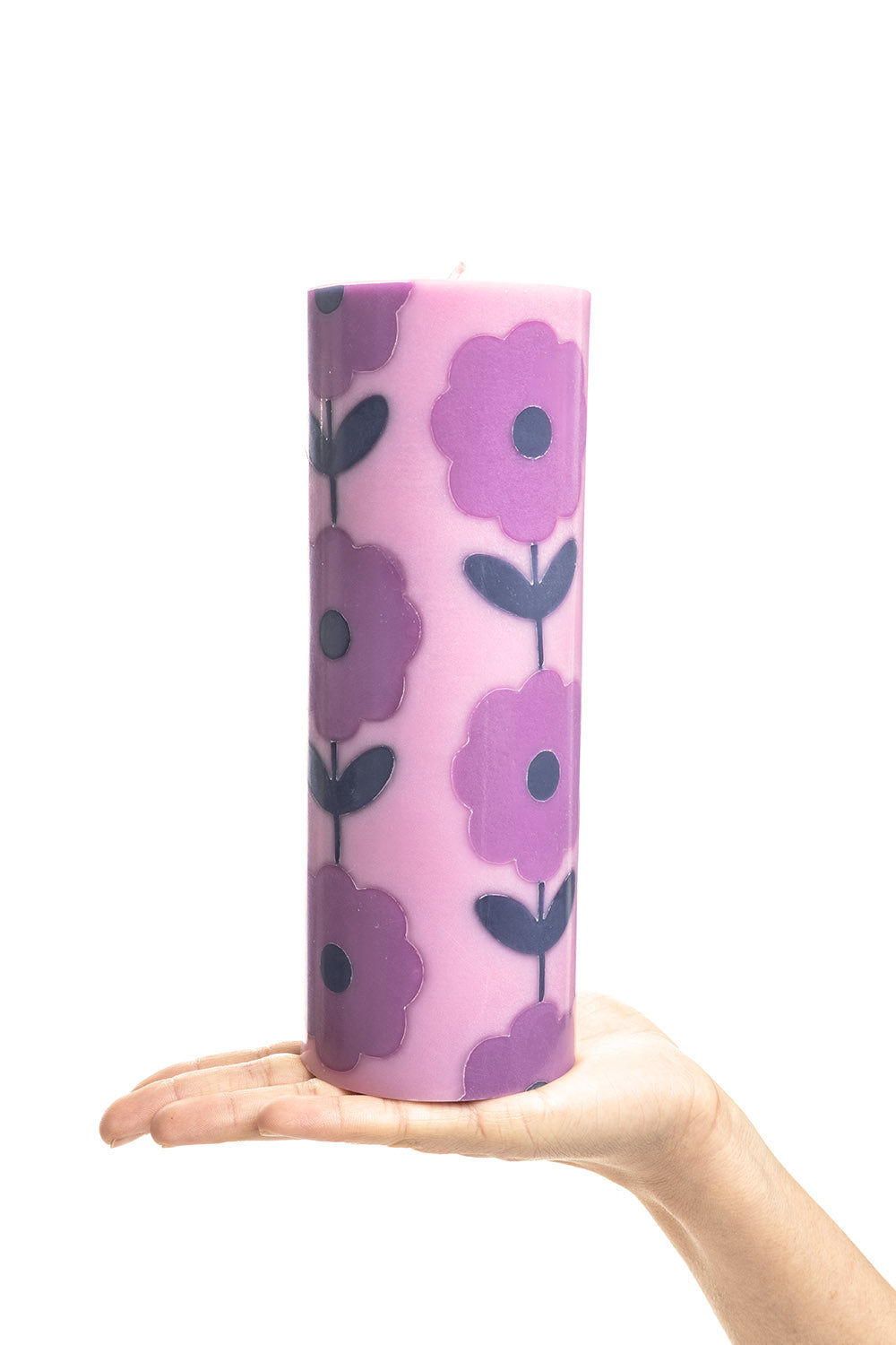 Pillar Candle GLUMI FLOWER