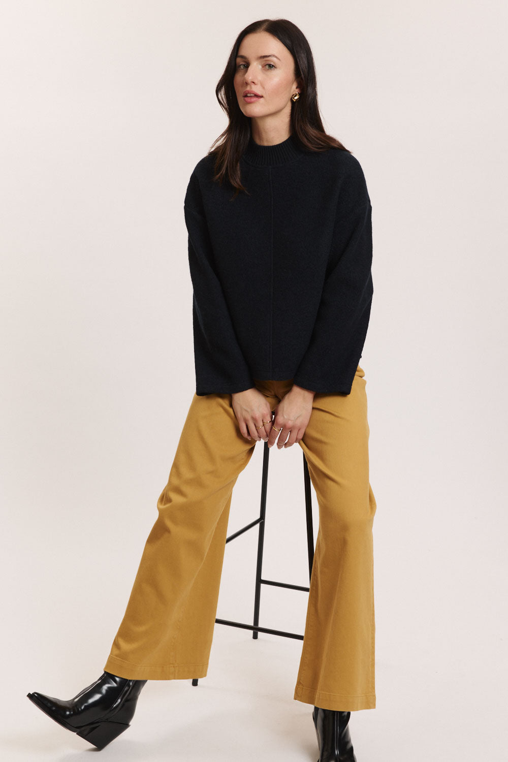 Wollwalkpullover Yulii