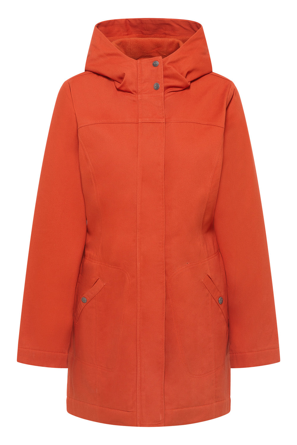 Taillierte Jacke aus Biobaumwolle