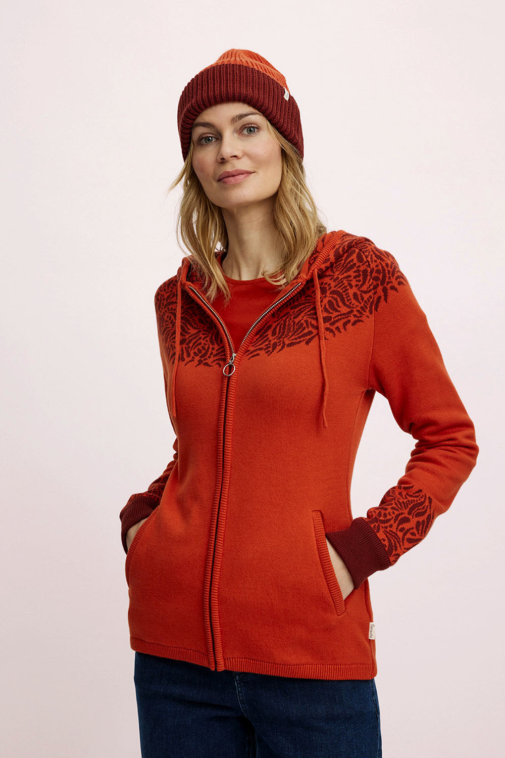 Gemütliche Strickmütze