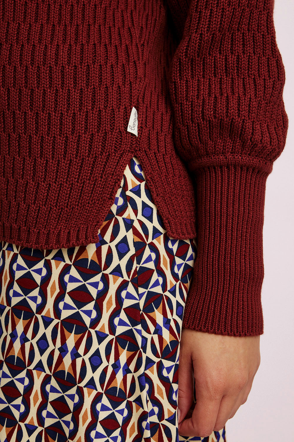 Lockerer Strickpullover